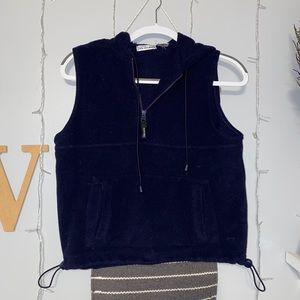 Sweater Vest with Hood